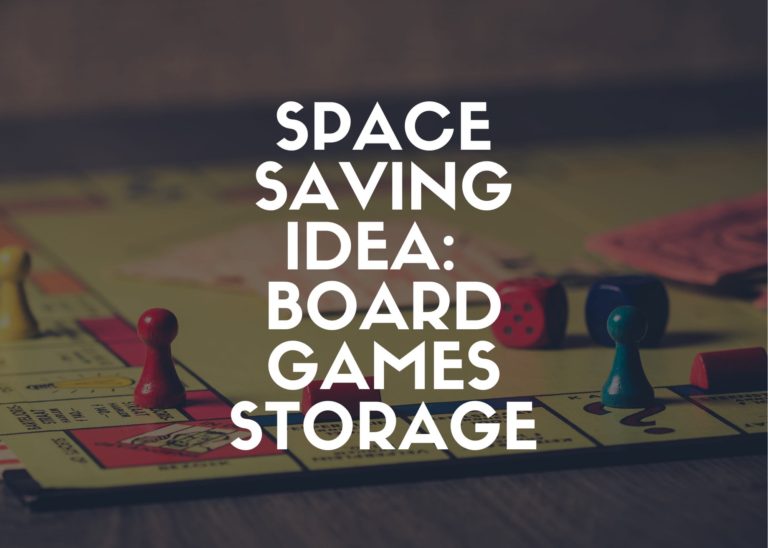 Space saving idea: Board games storage